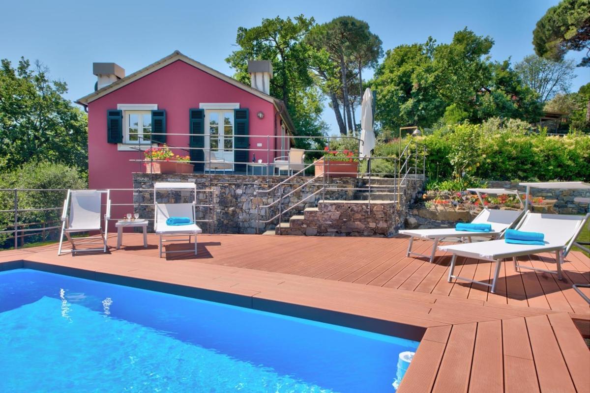 I Giardini Di Camogli - Villa Sarvia, Garden&Pool Exterior photo